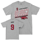 Arkansas Baseball Sport Grey Hogs Tee  - Wehiwa Aloy