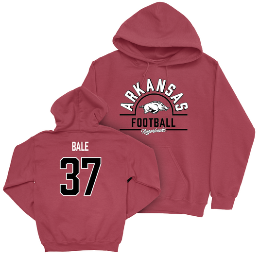 Arkansas Football Cardinal Arch Hoodie - Devin Bale Youth Small