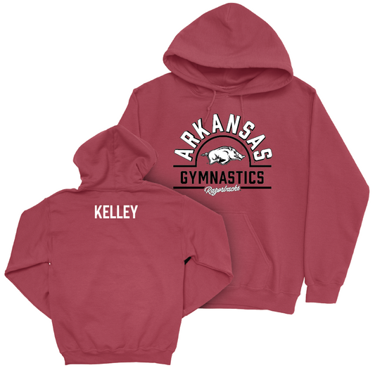 Arkansas Women's Gymnastics Cardinal Arch Hoodie - Emma Kelley Youth Small