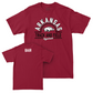 Arkansas Men's Track & Field Cardinal Arch Tee   - Jaxon Bair