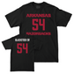 Arkansas Football Black Player Tee  - Keyshawn Blackstock Sr