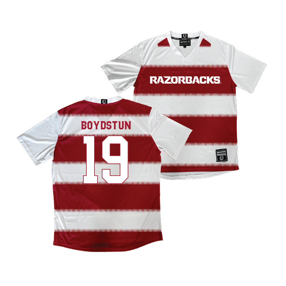 Arkansas Women's Soccer Cardinal Jersey  - Lily Boydstun