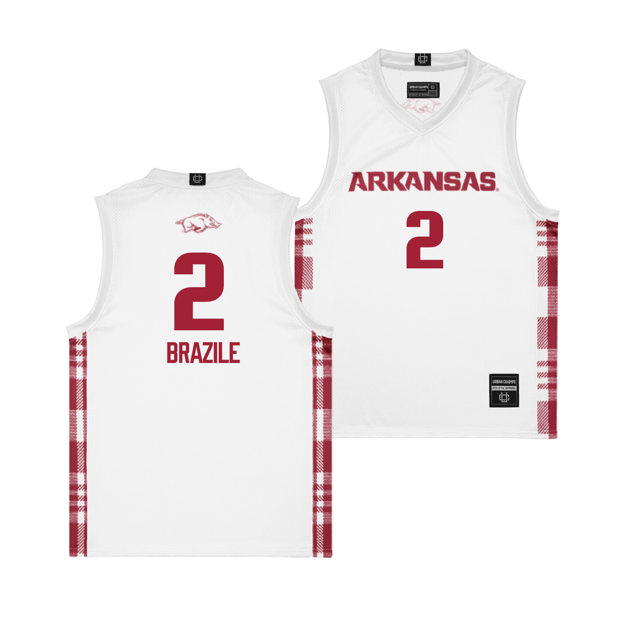 EXCLUSIVE: Arkansas Winter Edition Basketball Jersey - Trevon Brazile