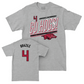 Arkansas Men's Basketball Sport Grey Hogs Tee - Trevon Brazile