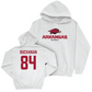 Arkansas Football White Classic Hoodie    - Luke Buchanan