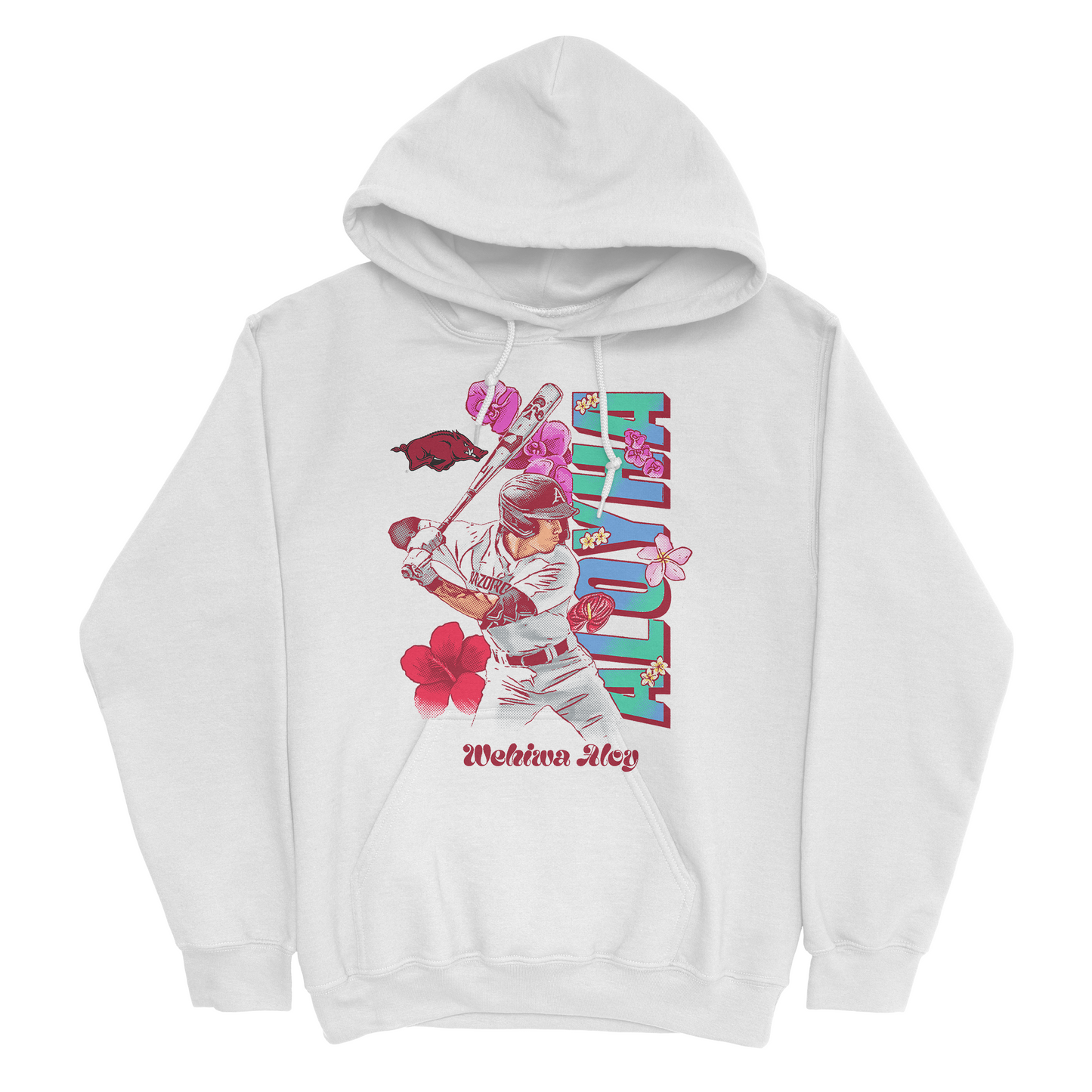 EXCLUSIVE RELEASE: Wehiwa "Aloyha" Aloy White Hoodie