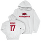 Arkansas Football White Classic Hoodie    - Cj Brown