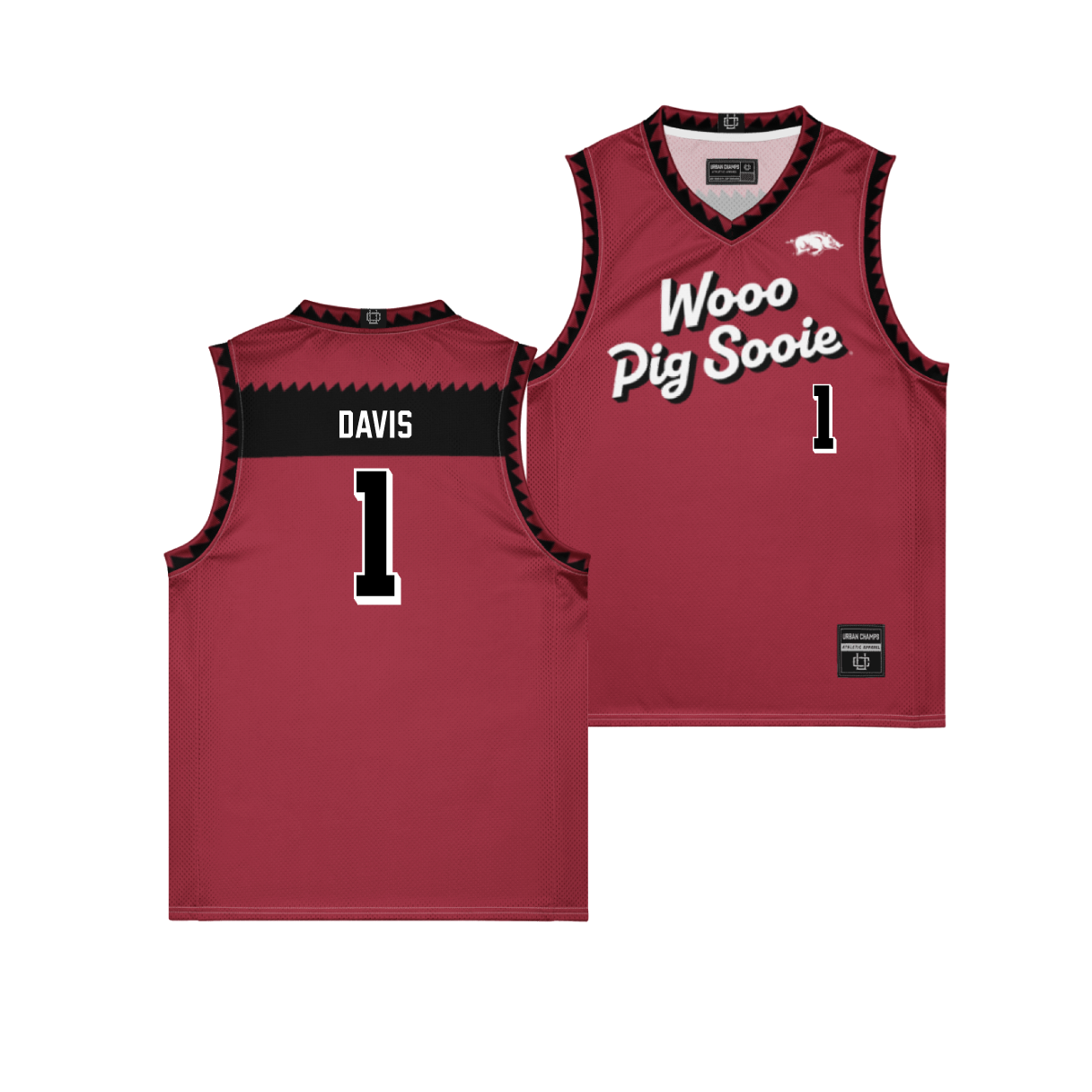 Arkansas Mens Basketball 2025 Campus Edition Jersey - Johnell Davis