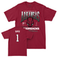 Arkansas Men's Basketball Cardinal Staple Tee  - Johnell Davis