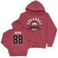 Arkansas Football Cardinal Arch Hoodie  - Davion Dozier