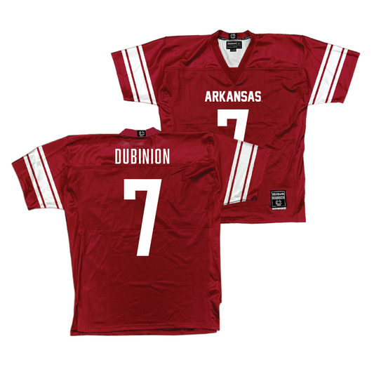 Arkansas Football Cardinal Jersey - Rashod Dubinion