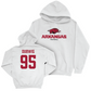 Arkansas Football White Classic Hoodie  - Samuel Dubwig