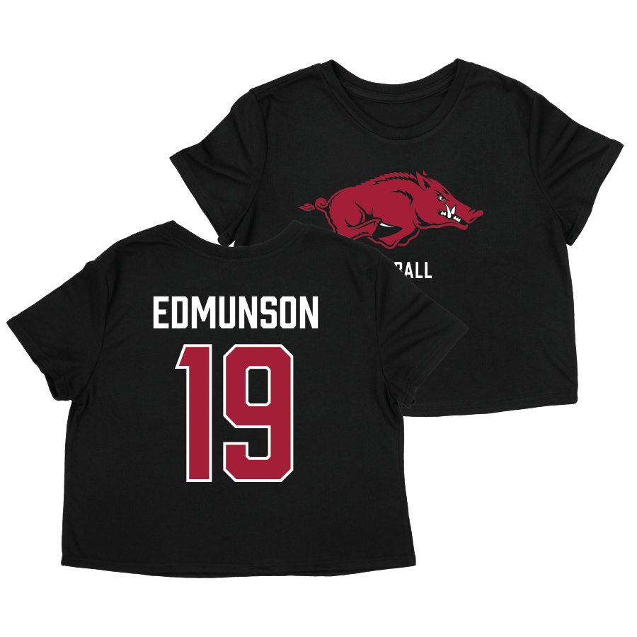 Arkansas Baseball Crop Top - Will Edmunson | #19