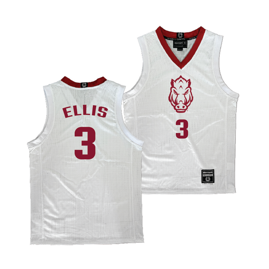 Arkansas Men's Basketball Cardinal Jersey - El Ellis