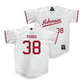 Arkansas Baseball White Jersey - Colin Fisher | #38