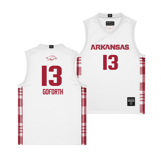 EXCLUSIVE: Arkansas Winter Edition Basketball Jersey - Sasha Goforth