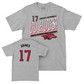 Arkansas Baseball Sport Grey Hogs Tee - Hunter Grimes