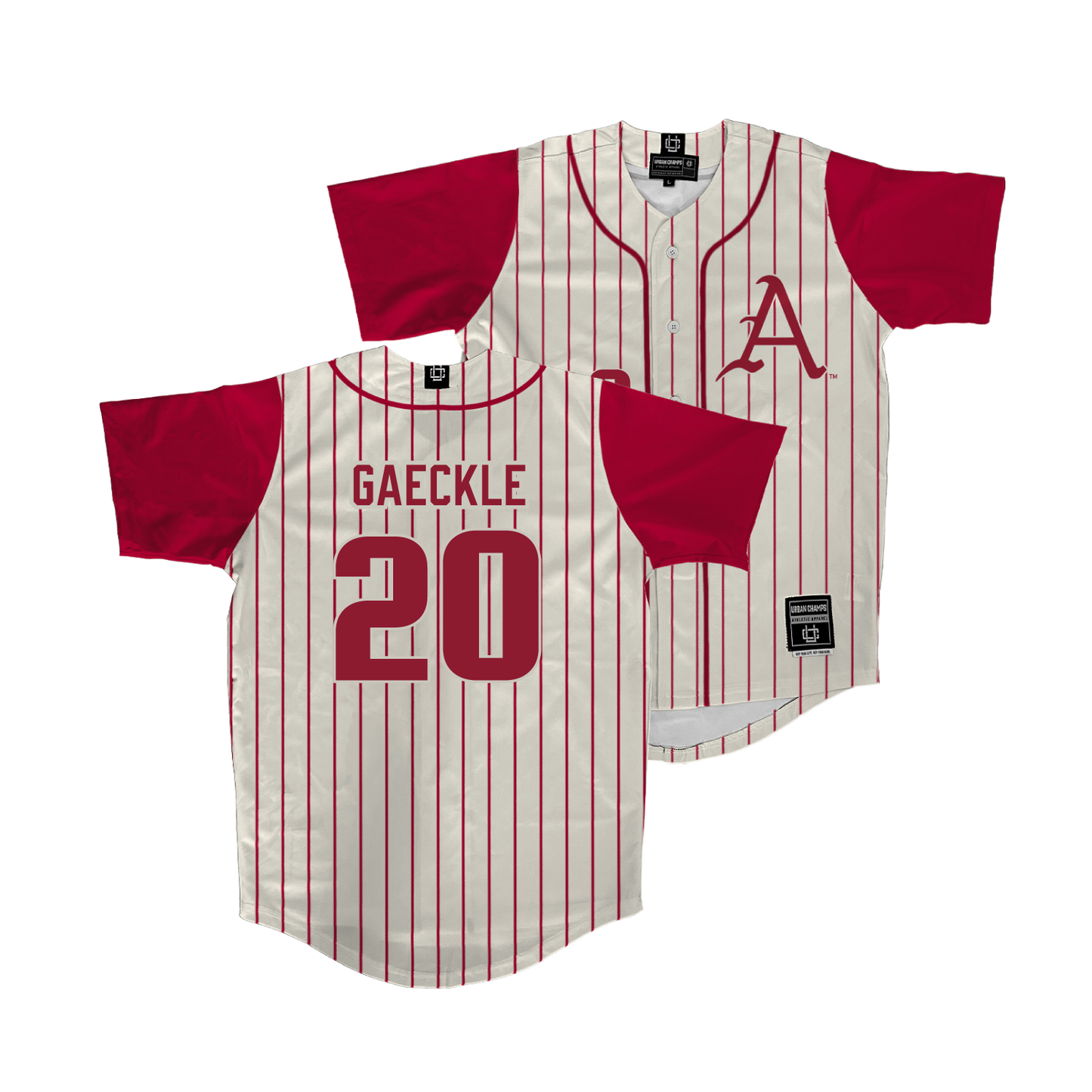 Arkansas Baseball Color Rush Jersey - Gabe Gaeckle | #20