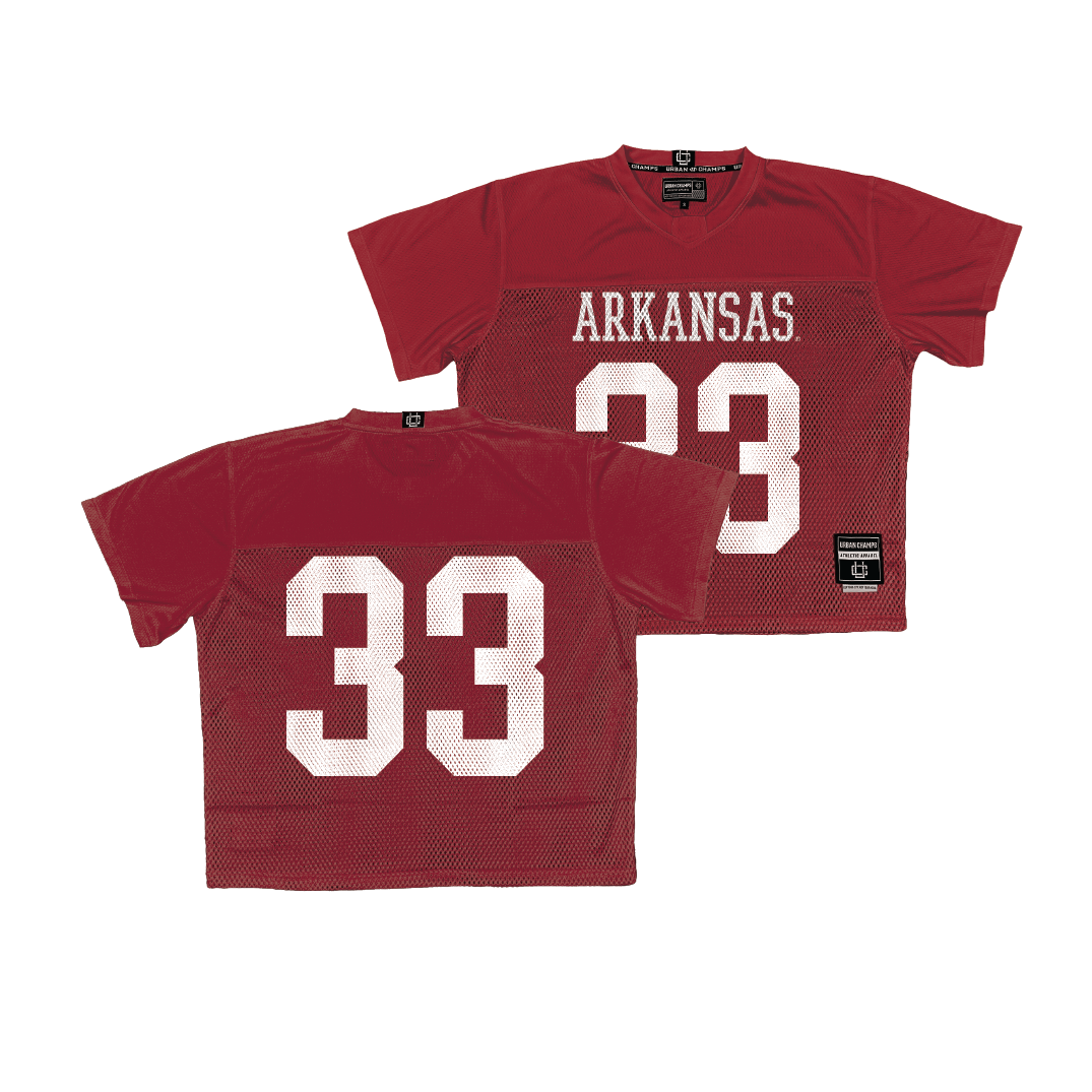 Arkansas Throwback Football Jersey - Dylan Hasz