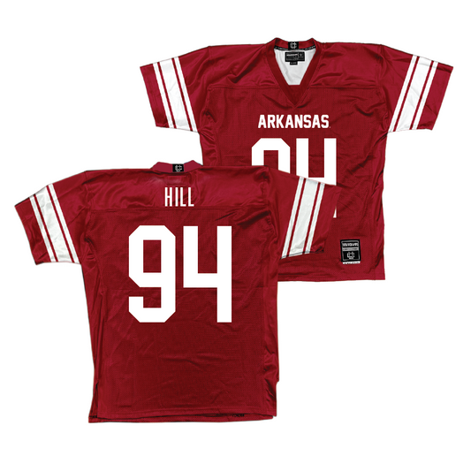 Arkansas Football Cardinal Jersey - Jon Hill