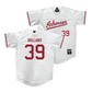 Arkansas Baseball White Jersey - Tucker Holland | #39