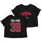 Arkansas Baseball Crop Top - Tucker Holland | #39