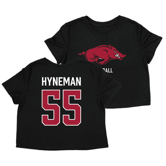 Arkansas Baseball Crop Top - Josh Hyneman | #55