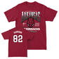 Arkansas Football Cardinal Staple Tee   - Monte Harrison