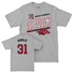 Arkansas Football Sport Grey Hogs Tee  - Spencer Henslee