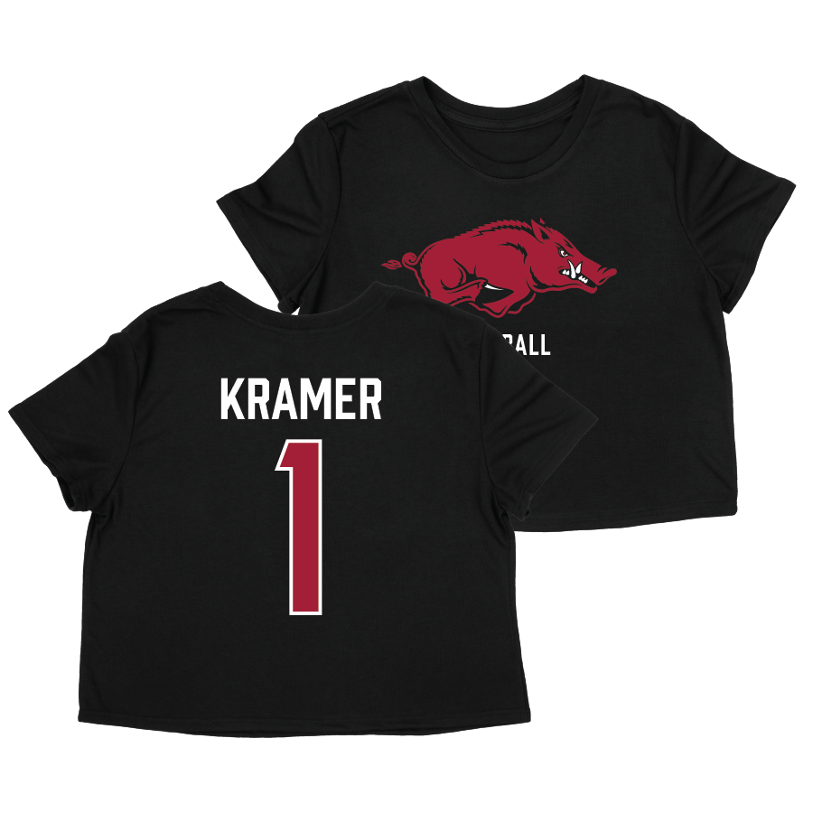 Arkansas Softball Crop Top - Raigan Kramer | #1