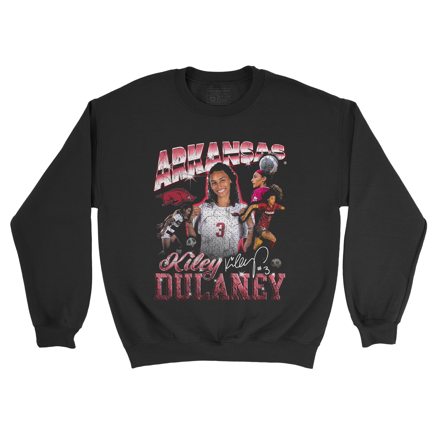 EXCLUSIVE RELEASE: Kiley Dulaney Graphic Black Crew