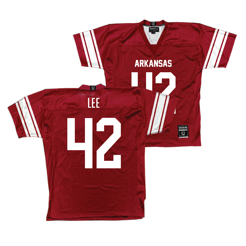 Arkansas Football Cardinal Jersey - Zach Lee