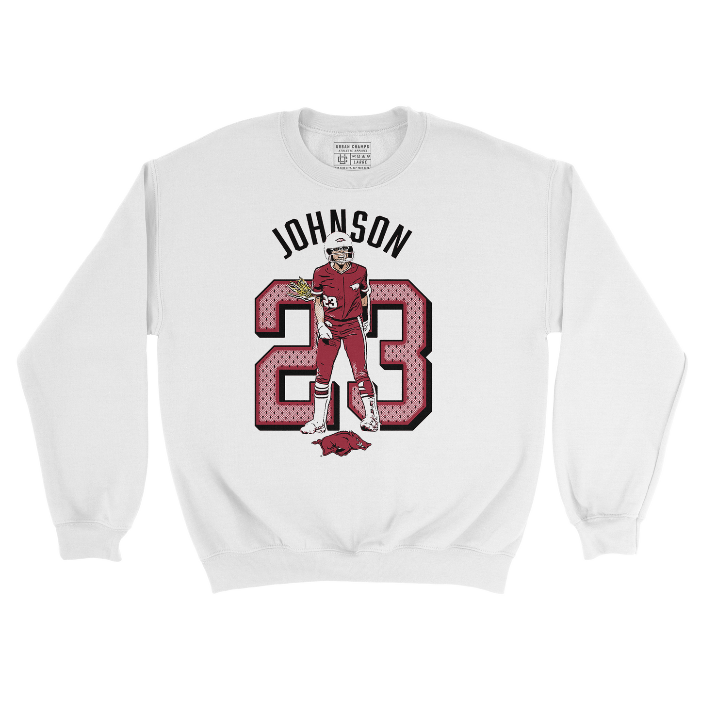 EXCLUSIVE RELEASE: Reagan Johnson Cartoon Crewneck