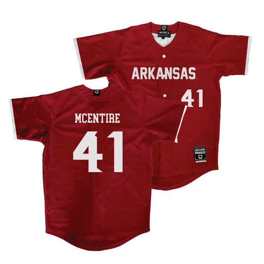 Arkansas Baseball Cardinal Jersey - Will McEntire | #41