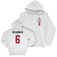 Arkansas Baseball White Hoodie - Ben McLaughlin