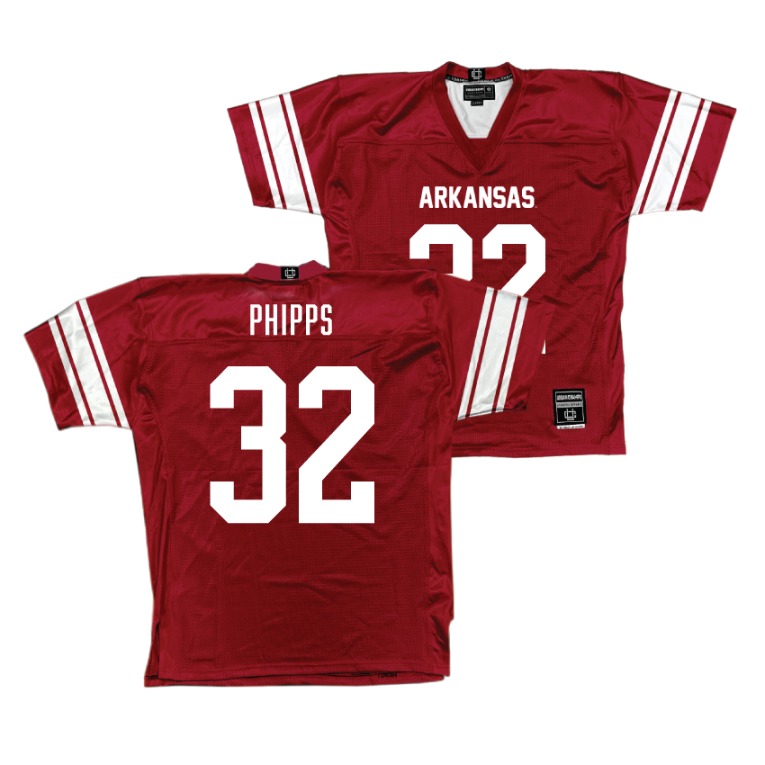 Arkansas Football Cardinal Jersey    - Landon Phipps