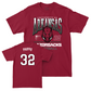 Arkansas Football Cardinal Staple Tee    - Landon Phipps