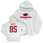 Arkansas Football White Classic Hoodie   - Jace Petty