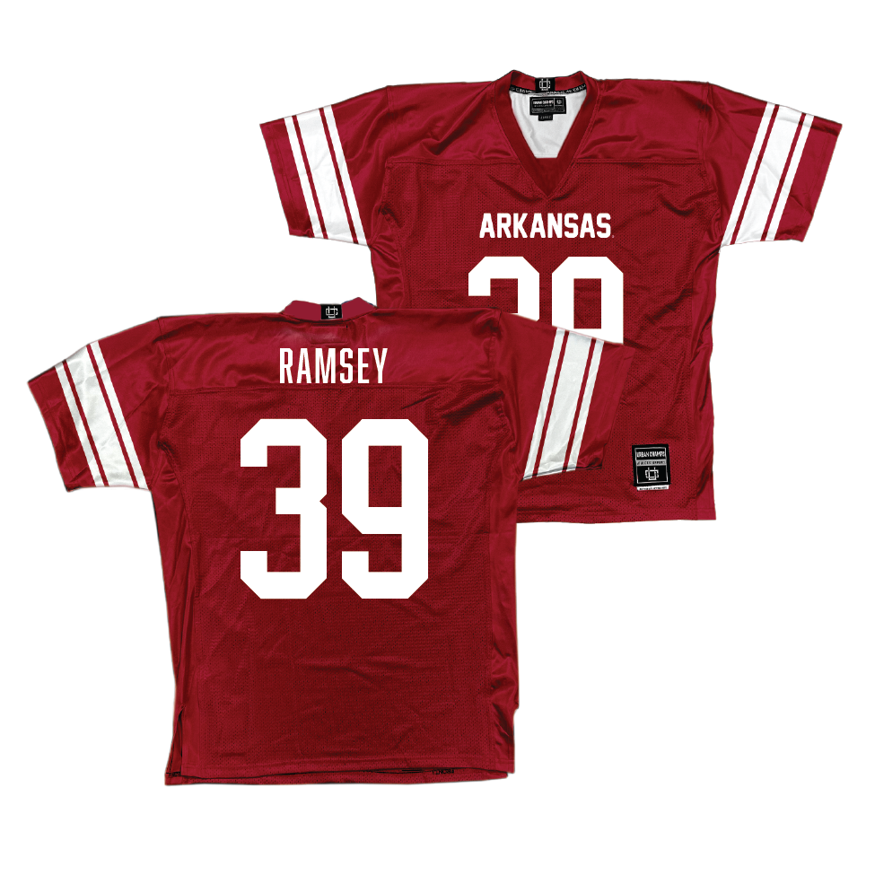 Arkansas Football Cardinal Jersey    - Kyle Ramsey