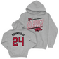 Arkansas Men's Basketball Sport Grey Hogs Hoodie  - Billy Richmond III