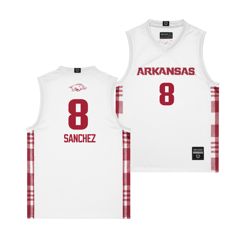 EXCLUSIVE: Arkansas Winter Edition Basketball Jersey  - Melo Sanchez