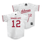 Arkansas Baseball White Jersey - Jared Sprague-Lott | #12
