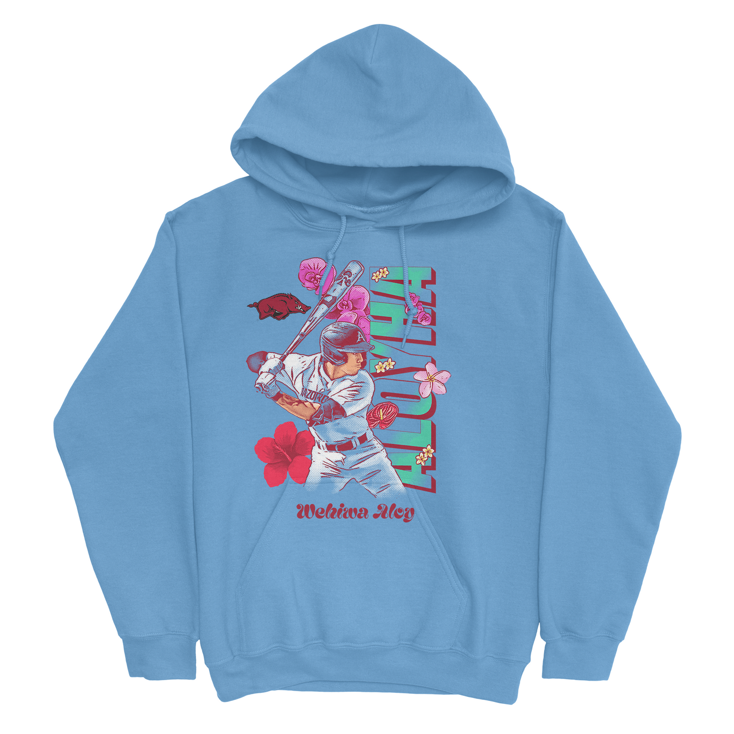 EXCLUSIVE RELEASE: Wehiwa "Aloyha" Aloy Blue Hoodie