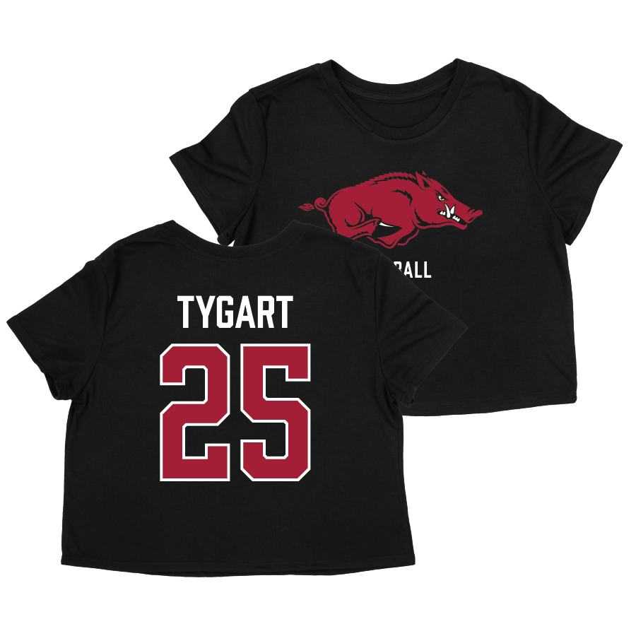 Arkansas Baseball Crop Top - Brady Tygart | #25