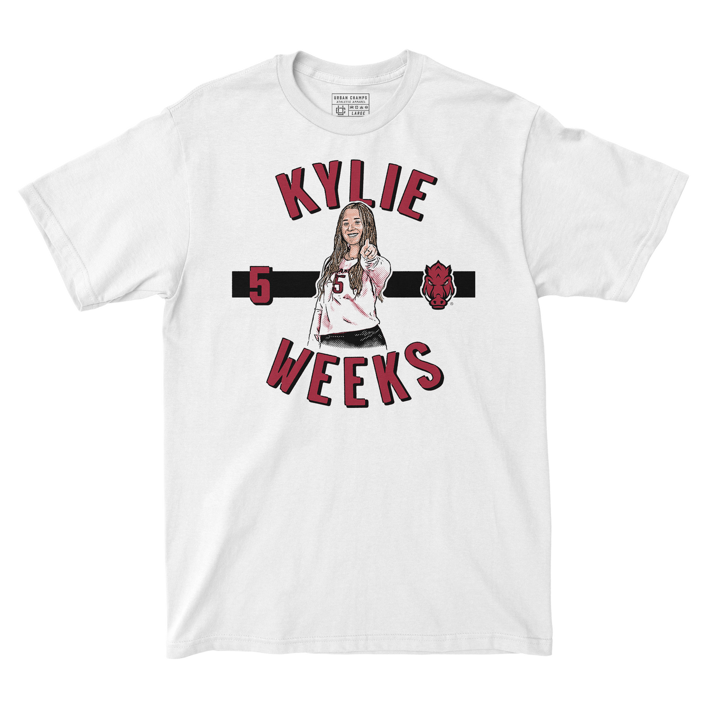 EXCLUSIVE RELEASE: Kylie Weeks Cartoon White Tee