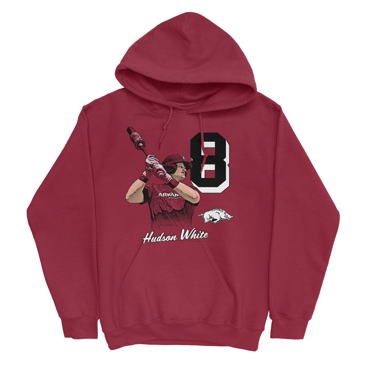 EXCLUSIVE RELEASE: Hudson White Cartoon Hoodie