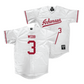 Arkansas Baseball White Jersey - Isaac Webb | #3