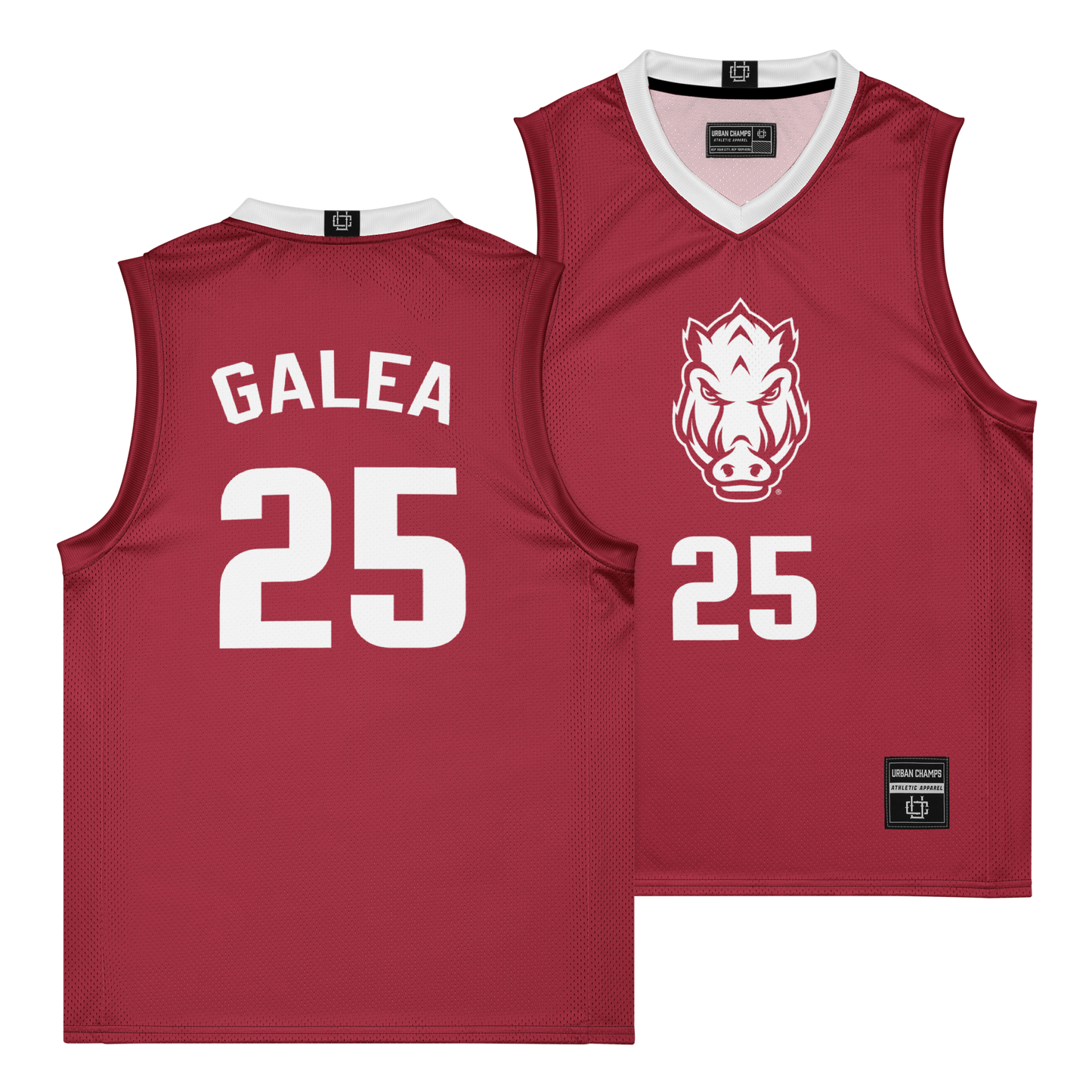 Arkansas Women's Basketball Cardinal Jersey  - Danika Galea