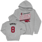 Arkansas Men's Basketball Sport Grey Hogs Hoodie  - Melo Sanchez