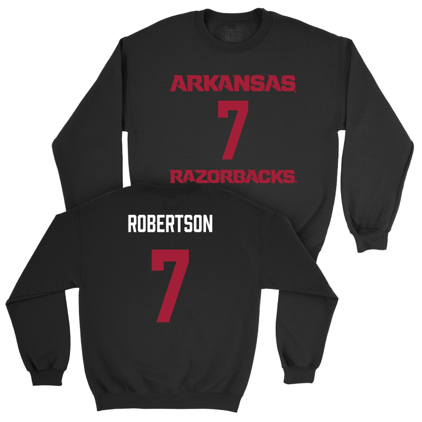 Arkansas Women's Volleyball Black Player Crew  - Kayla Robertson